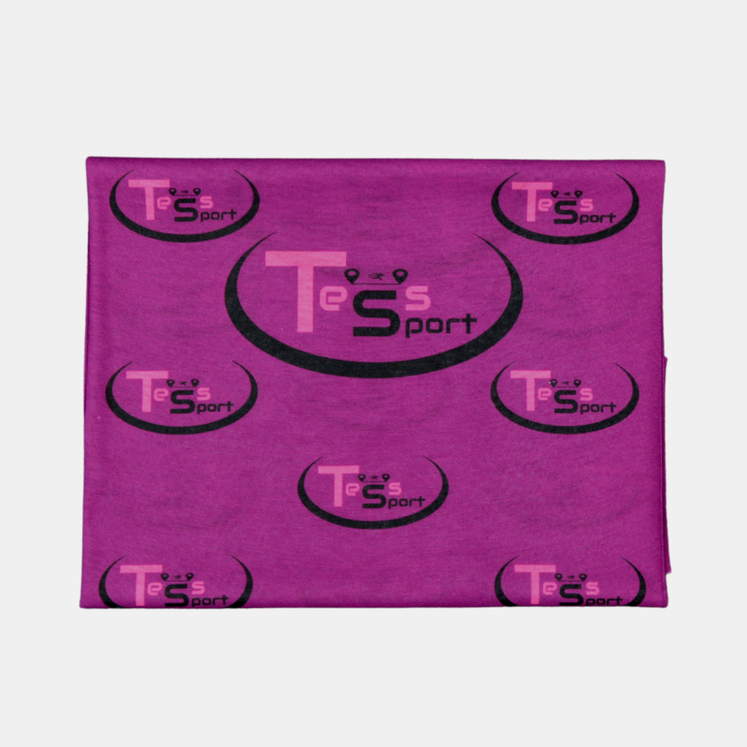 Nákrčník TessSport Logo - purpurová